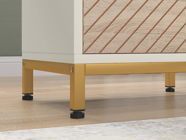 3-Drawer Nightstand Bedside End Table for Bedroom